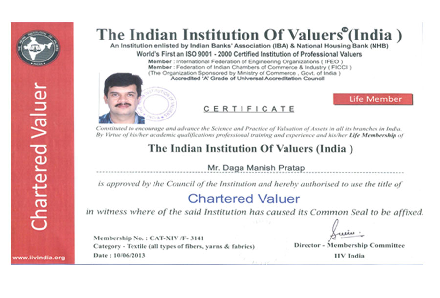 The Indian Institute of Valuars